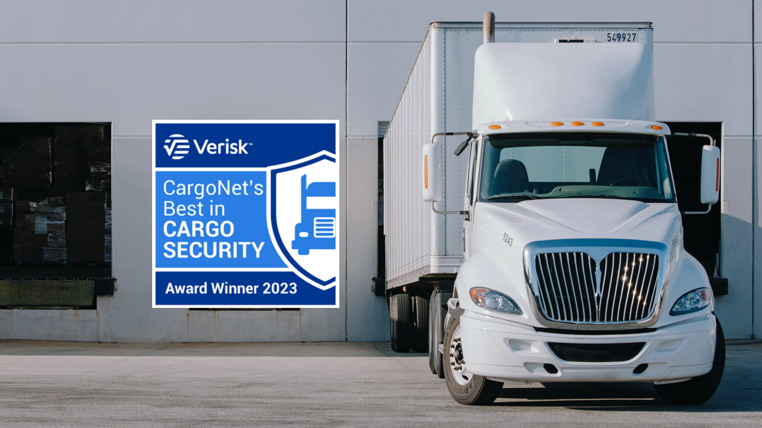 CargoNet Award Winner banner